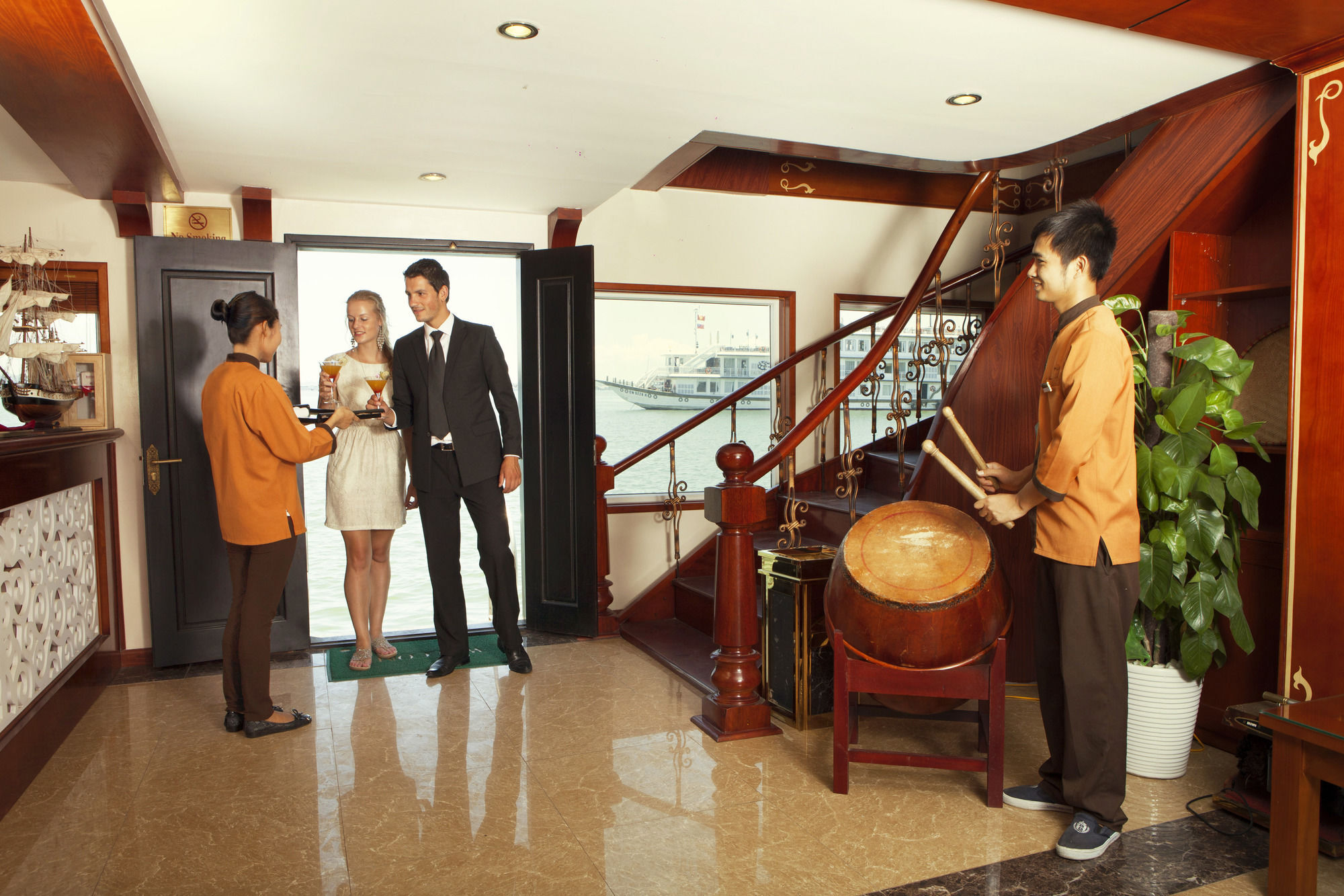 Huong Hai Sealife Cruise Ha Long Buitenkant foto