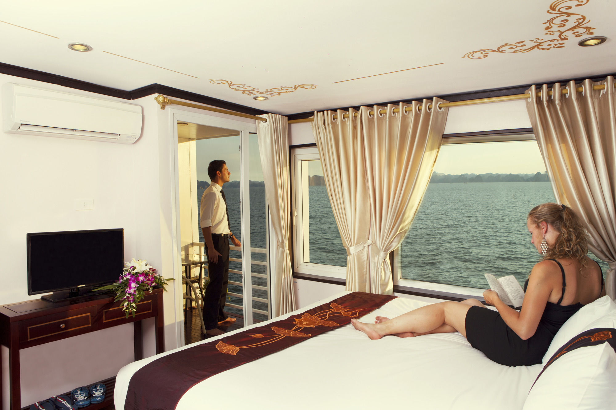 Huong Hai Sealife Cruise Ha Long Buitenkant foto