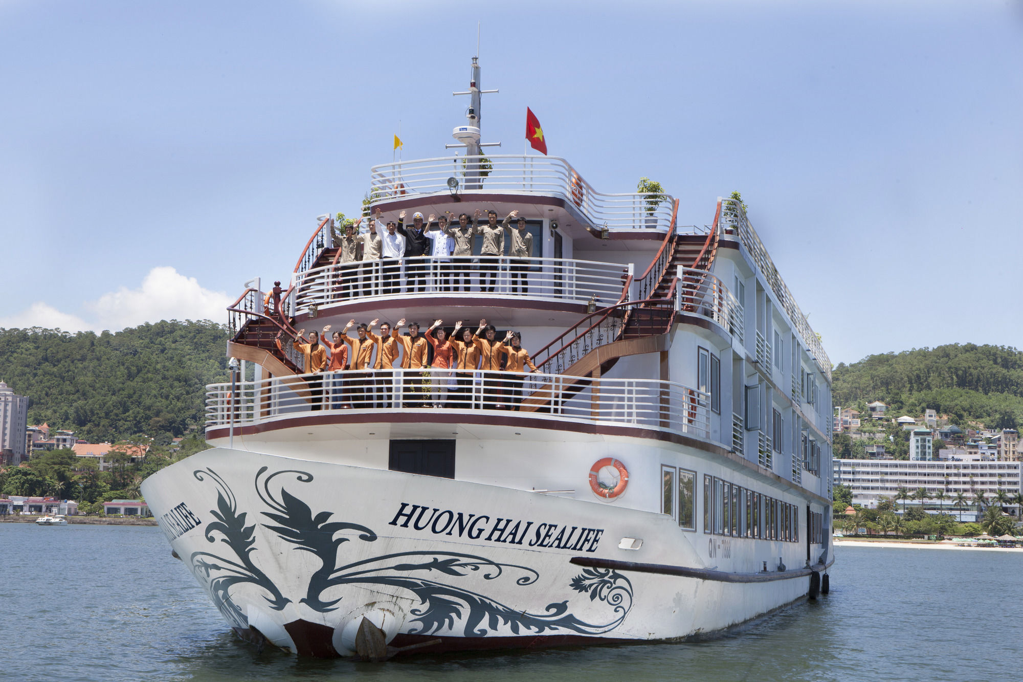 Huong Hai Sealife Cruise Ha Long Buitenkant foto