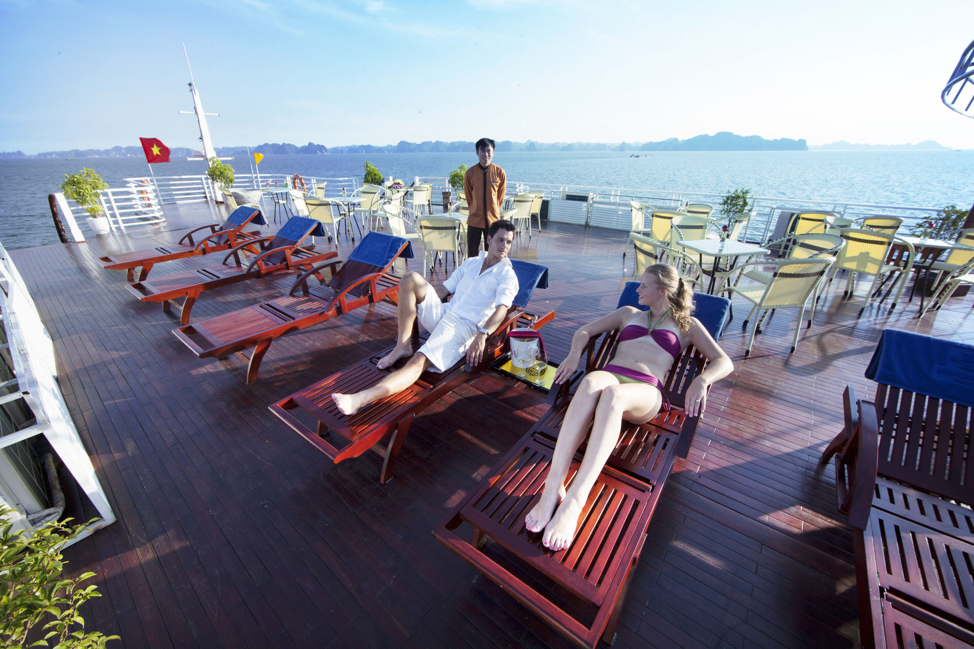 Huong Hai Sealife Cruise Ha Long Buitenkant foto